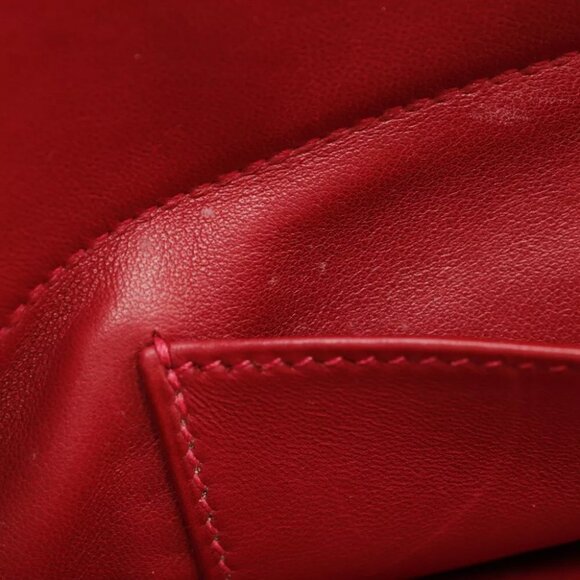 HERMES Bolide35 Handbag 2WAYShoulder Red / Gold Hardware Taurillon Clemenc... - Picture 4 of 12